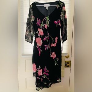 Black Floral Dress